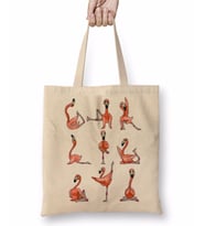 Flamingo Yoga Bez Çanta Uzun Saplı