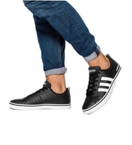 Adidas VS Pace Leather Sneaker Black Deri Günlük Siyah Erkek Spor Ayakkabı