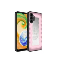 Samsung Galaxy A04S Uyumlu Kılıf Aynalı Desenli Kamera Korumalı Parlak Zore Mirror Kapak
