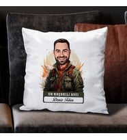 Kişiye Özel Hediye Karikatürlü En Başarılı Erkek Avcı Yastık