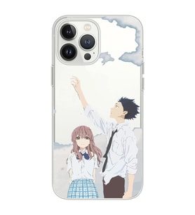 Iphone 12 PRO Uyumlu A Silent Voice Tasarımlı Şeffaf Telefon Kılıfı