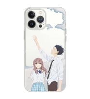 Iphone 12 PRO Uyumlu A Silent Voice Tasarımlı Şeffaf Telefon Kılıfı