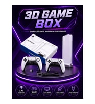 20.000+ Oyunlu Retro Oyun Konsolu – 2 Kablosuz Kontrolcü, 4K HD, HDMI ve RCA