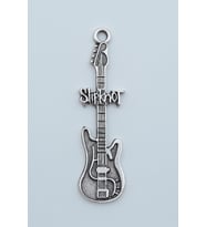 Slipknot Elektro Gitar Gümüş Kaplama Kolye Ucu
