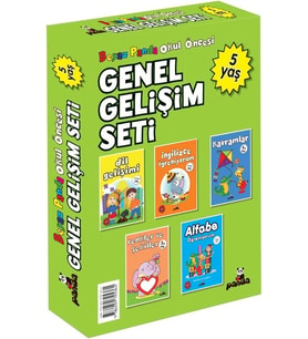 Okul Öncesi 5 Yaş Genel Gelişim Seti (5 Kitap Takım)