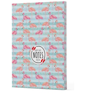 Flamingo 1 - Yan Baskılı Çizgili Defter