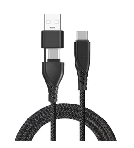 ALLY 2in1 USB Type C To PD Kablosu+USB Kablo-(5775) - HPSBYI4980-4712