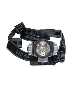 Periboia 9 LED’li Pilli Kafa Lambası Güçlü Aydınlatma Kompakt Taşınabilir Model WT-042