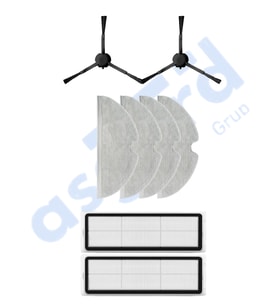 Dreame F9 - Z10 Pro Uyumlu 2 Yan Fırça 2 Filtre 4 Mop PKT-iasgf0001143