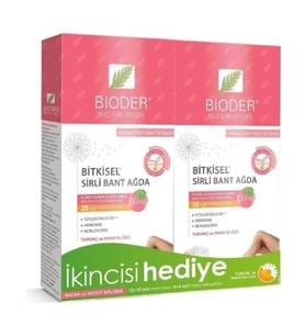 Bioder Bio Epilation Bitkisel Tüy Azaltıcı Vücut Sirli Bant Ağda Hassas Ciltler - İkincisi Hediye