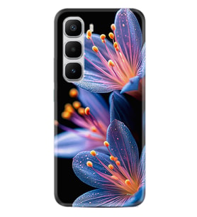 Infinix Hot 60 Kılıf Boutique Baskılı Resimli Rekli Çiçekler Pcode -015