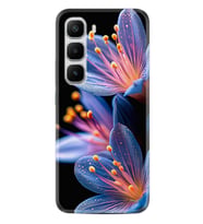 Infinix Hot 60 Kılıf Boutique Baskılı Resimli Rekli Çiçekler Pcode -015