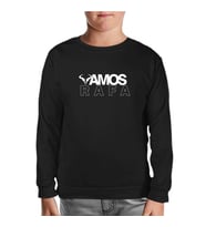 Tenis - Vamos Rafa Siyah Çocuk Sweatshirt