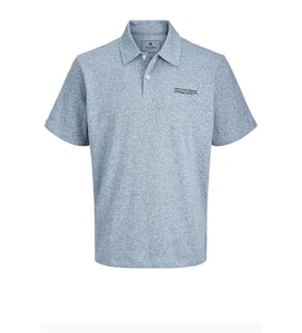 Jack & Jones  Erkek Polo Yaka Tişört (Mavi)