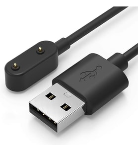 Honor Watch ES ile Uyumlu Manyetik USB Şarj Kablosu, Hızlı Şarj Desteği, Dayanıklı ve Kompakt Tasarım Siyah