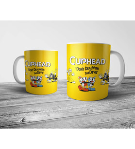 Pixxa Cuphead Kupa Bardak Model 4