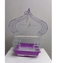 NetX Damla Mor Kafes H1105A-R 40x23x52 cm Kanarya Muhabbet Kuşu için