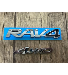 Toyota Rav 4 2000-2012 RAV 4 - 4WD Yazı Krom Set