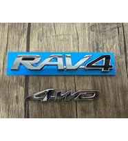 Toyota Rav 4 2000-2012 RAV 4 - 4WD Yazı Krom Set
