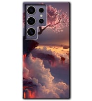Galaxy S24 Ultra Kılıf HD Desen Baskılı Kılıf - Uçurumdaki Hayat