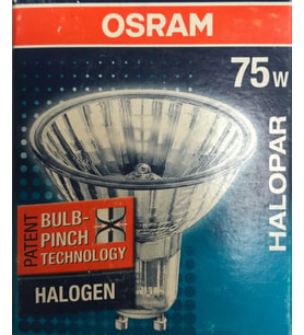 OSRAM 64830 FL 75 Watt GU10 30° Halojen Ampul - ÖZEL AMPÜL (Sarı)