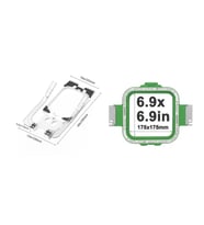 Mıknatıslı Kasnak Nakış Hazırlama Fikstürü (Maggie Frame)(175x175mm)