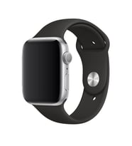 Apple Watch Uyumlu Silikon Kordon 2 3 4 5 6 Seri 38 - 40 Mm Pudra Pembe