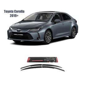 Toyota Corolla Mugen Cam Rüzgarlığı 2019 sonrası 4'lü Sunplex (Beyaz)