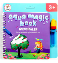 Aqua Magic Mevsimler Sihirli Boyama Kitabı