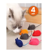 Kedi Eğitim Oyun Faresi 4 Adet