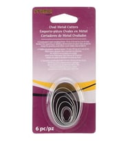 Sculpey Metal Kesiciler 6 Boy Oval 