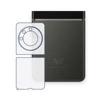 SChitec TECNO Phantom V Flip Uyumlu Arka Yüzey Hidrojel Koruyucu Film