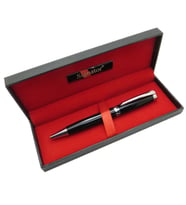 Signator® T561 Siyah Krom Tükenmez Kalem  İsme Özel Kalem  Hediyelik Kalem (Karışık)