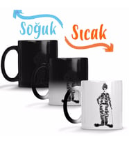 Charlie Chaplin Sihirli Kupa Bardak Porselen