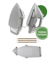 Silikon Yanmaz Ütü Taban Koruyucu, 250°C Dayanıklı, Hassas Kumaşlar İçin