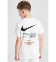 Nike Sportswear Graphic Cotton Kids Tee White Baskılı Unisex Çocuk Tişört Beyaz