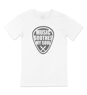 Music Soothes My Soul Tişört