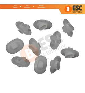 Renault İçin 10 Adet Yan Çıta Klipsi Beyaz 7703077256