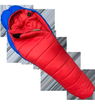 Bushlove Protect -42 Derece Extreme Ultralight Uyku Tulumu Narçiçeği Mavi (Karışık)