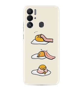 Tecno Pova Neo Kılıf Resimli Desenli Baskılı Silikon Sweety Egg 1322