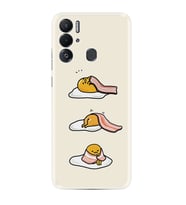 Tecno Pova Neo Kılıf Resimli Desenli Baskılı Silikon Sweety Egg 1322