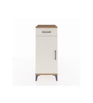 Hyperion Komodin Tek Raflı Tek Çekmeceli Tek Kapaklı 44x44x106 Çam-Aytaşı