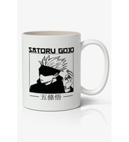 Sotoru Gojo Jujutsu Kaisen Anime Temalı Beyaz Kupa Bardak Sevgiliye Arkadaşa Hediye