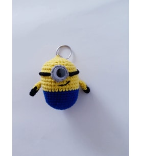 Minions Amigurumi Organik Anahtarlık