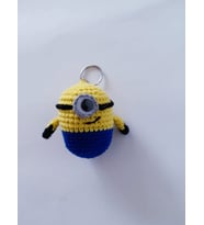 Minions Amigurumi Organik Anahtarlık