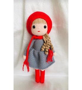 Amigurumi organik oyuncak bebek