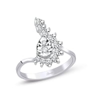 0.13 Ct. Damla Taç Modern Tasarım Pırlanta Yüzük