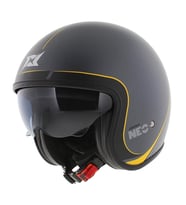 Motosiklet Kaskı Retro Güneş Vizörlü Hornet S Sv Neo C12 Matt Grey Motorcu Kask