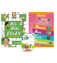 Ata 4.Sınıf Nisan Ara Tatilde Eğlenerek Tekrar Ediyorum Seti (Beyaz)