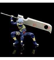 Naruto Hatake Kakashi  Broadsword Squat Anime Aksiyon Figürü